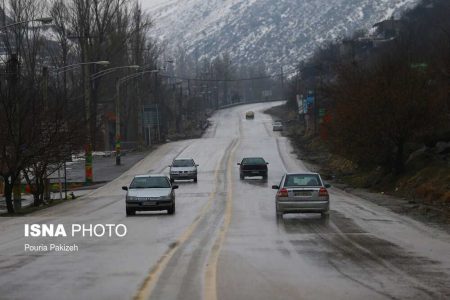 برف و باران در جاده های 25 استان/ ترافیک روان جاده ها در ساعات پایانی سال 1402