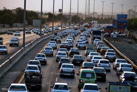 ترافیک نیمه سنگین در جاده های استان قزوین