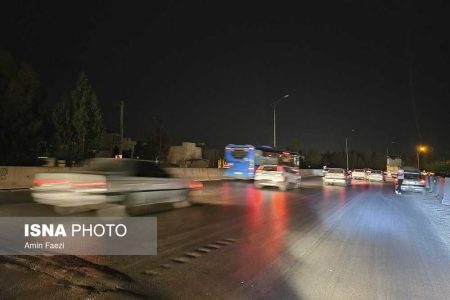 ترافیک نیمه‌سنگین در محورهای بازگشت از شمال کشور/ چالوس و آزادراه تهران - شمال یکطرفه شد