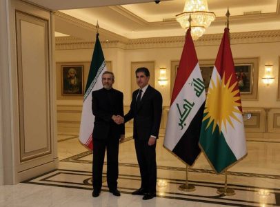 باقری کنی با رییس اقلیم کردستان عراق دیدار کرد