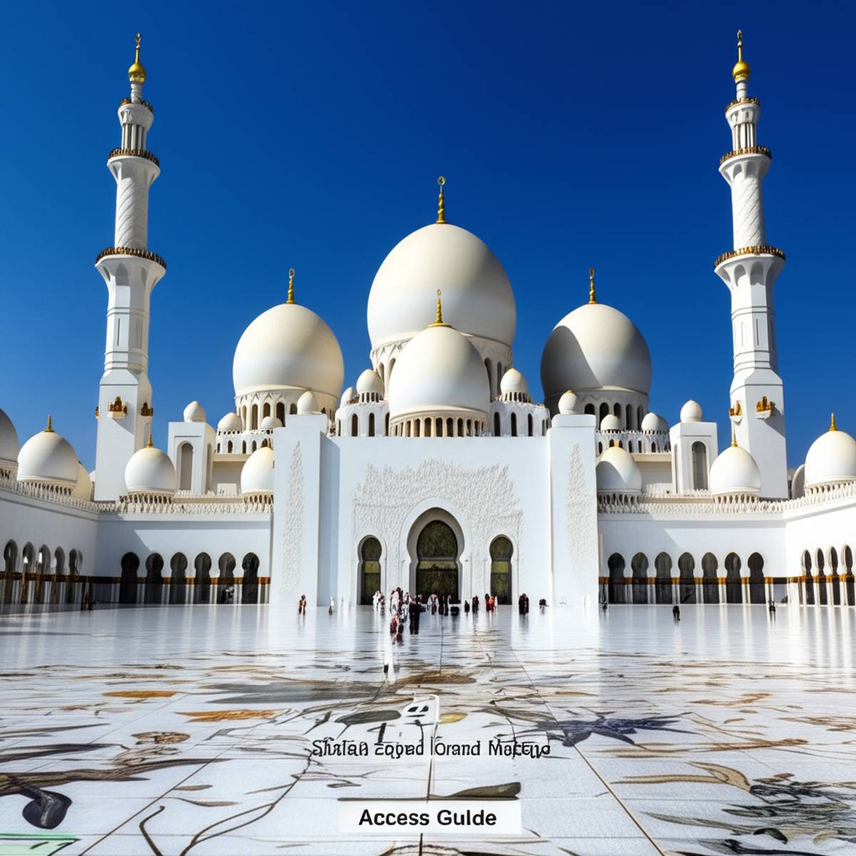 دسترسی به مسجد شیخ زاید