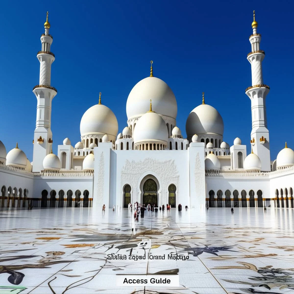 دسترسی به مسجد شیخ زاید