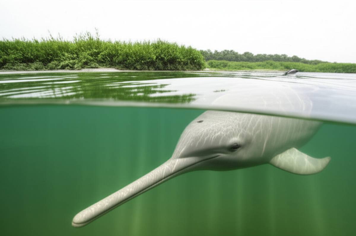 دلفین های رودخانه گنگ Ganges River Dolphins