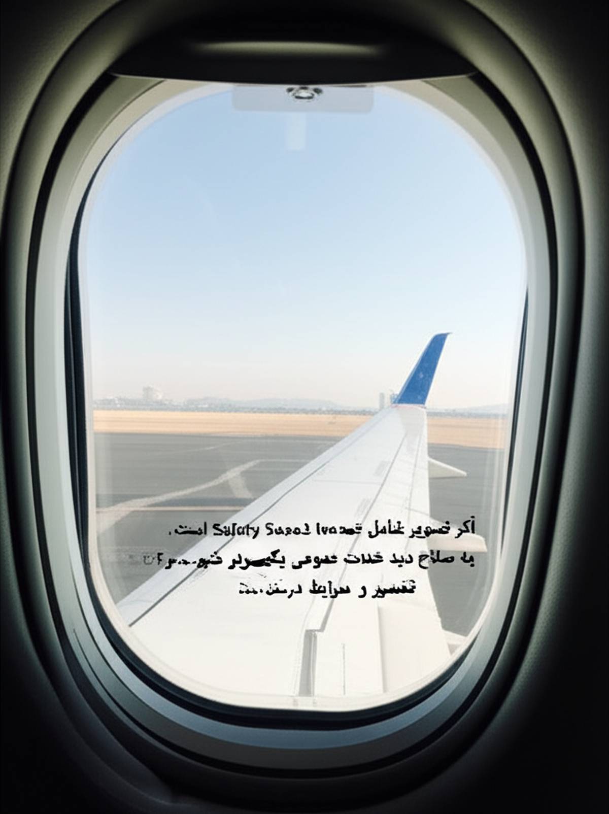 دلیل بالا بودن کرکره پنجره هواپیما حین پرواز و فرود