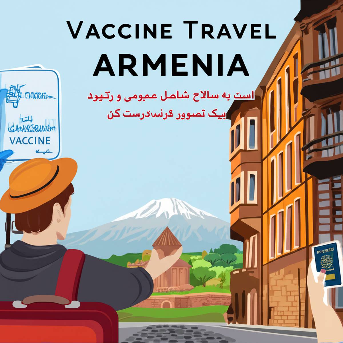 دلایل سفر به ارمنستان واکسیناسیون کرونا بدون ویزا