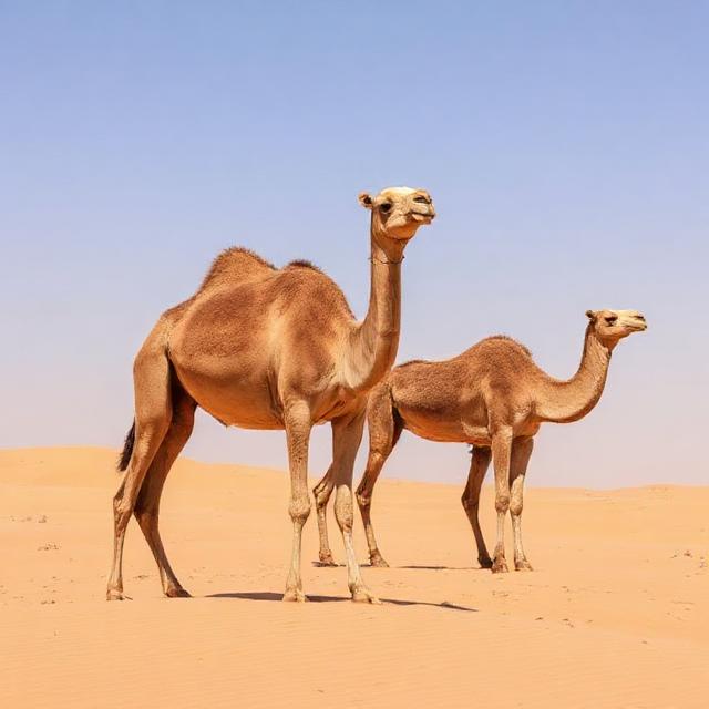 انواع شتر در کویرهای ایران