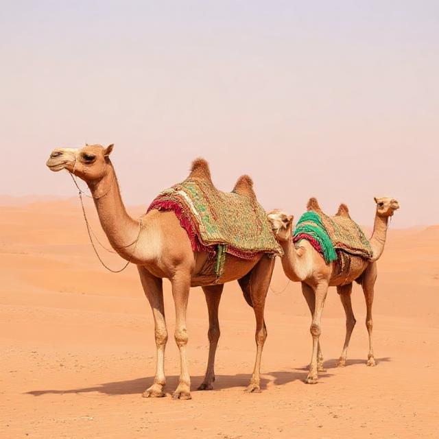 انواع شتر در کویرهای ایران