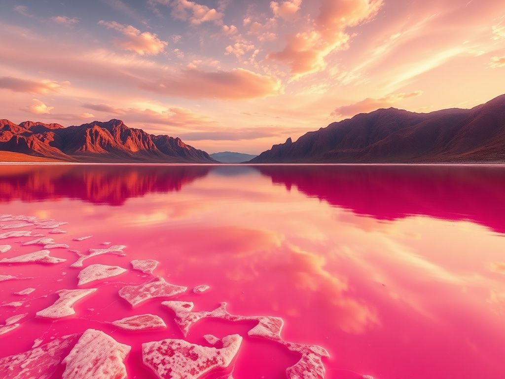 دریاچه های صورتی ایران: هر آنچه باید بدانید