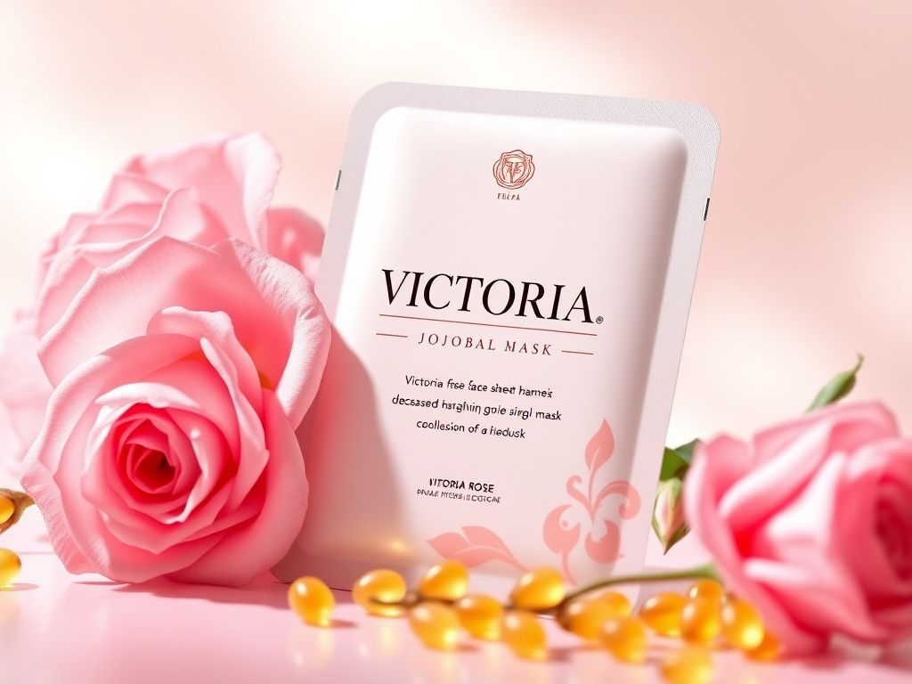 ویژگی های کامل ماسک ورقه ای صورت جوجوبا ویکتوریا رز