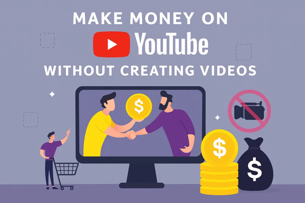 کسب درآمد از یوتیوب بدون نیاز به ساخت ویدیو
