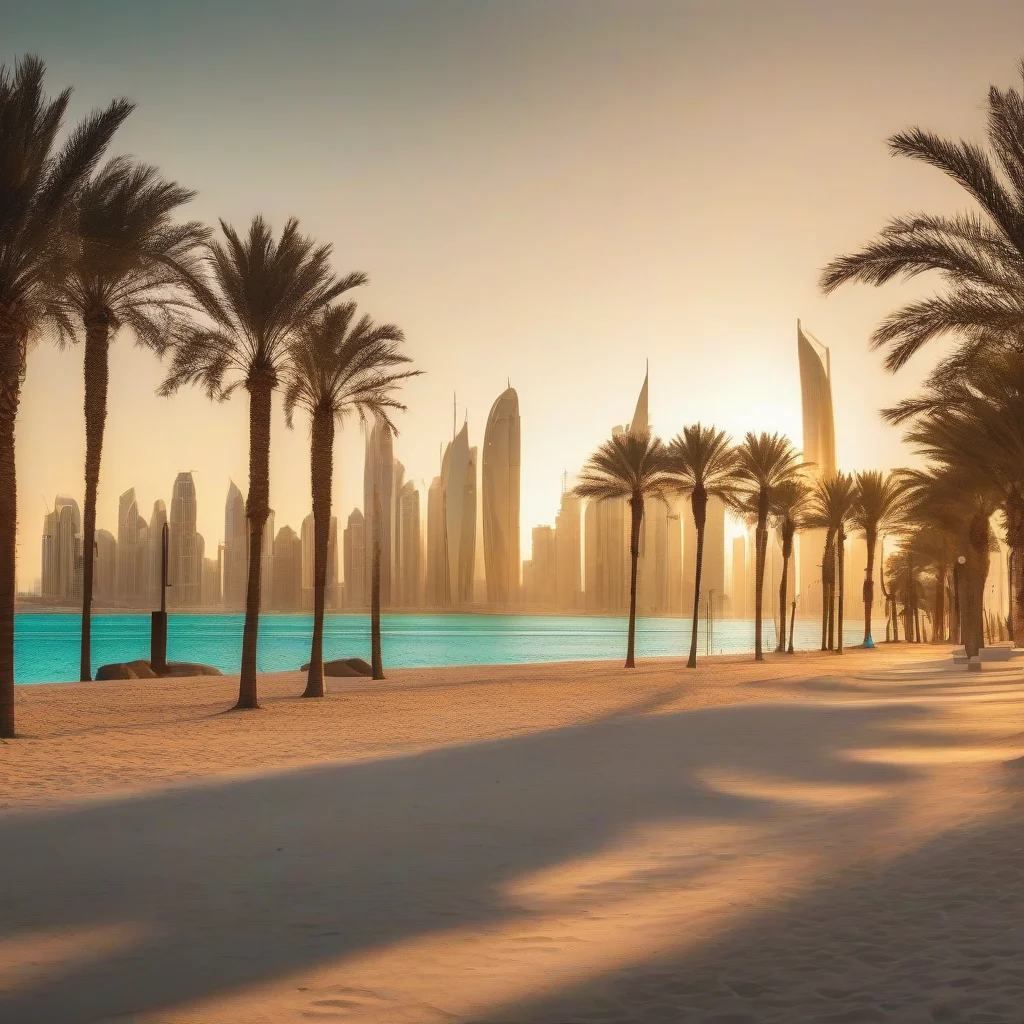 دسترسی به ساحل کرنیش ابوظبی