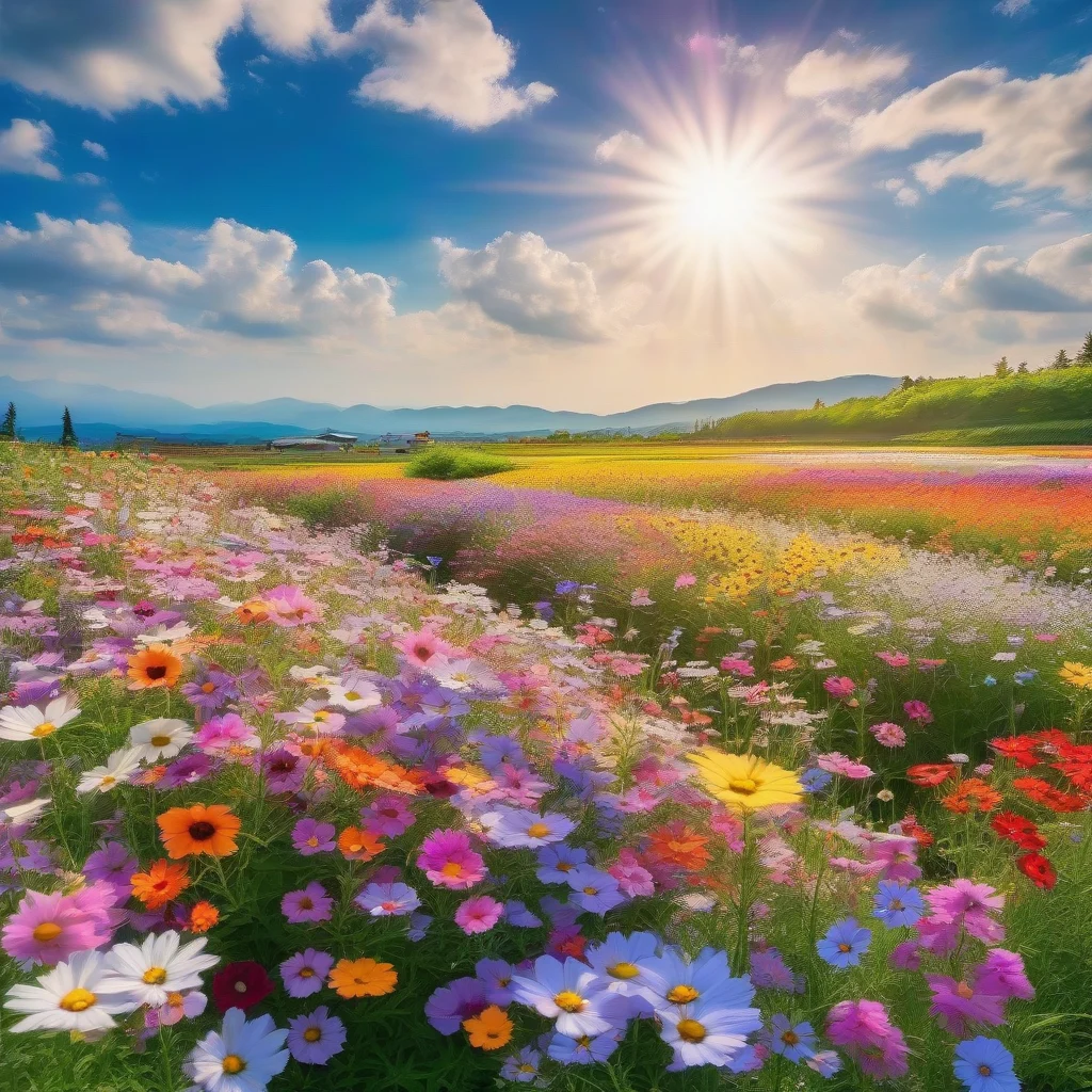 دشت گل هوکایدو، ژاپن: بهشت رنگارنگ و شگفت انگیز