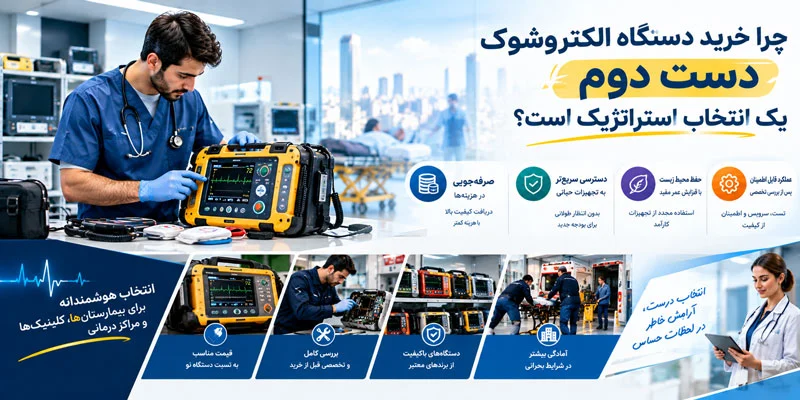بهترین مراکز خرید دستگاه الکتروشوک دست دوم
